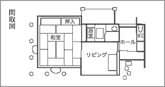 仙渓園萩間取図